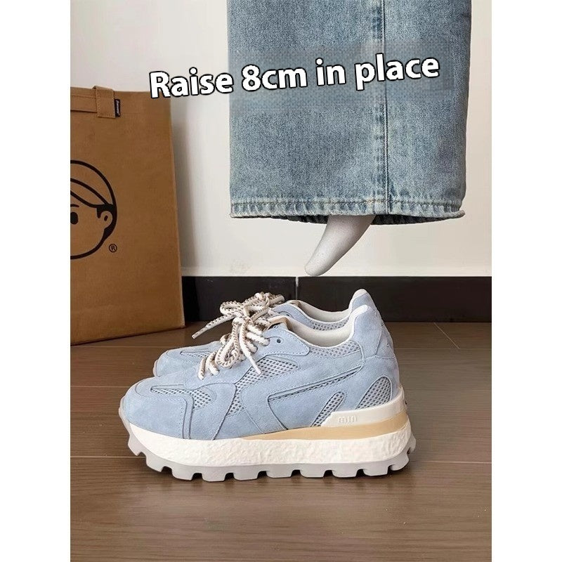 Niche Height Increasing Insole Cortez Platform Shoes