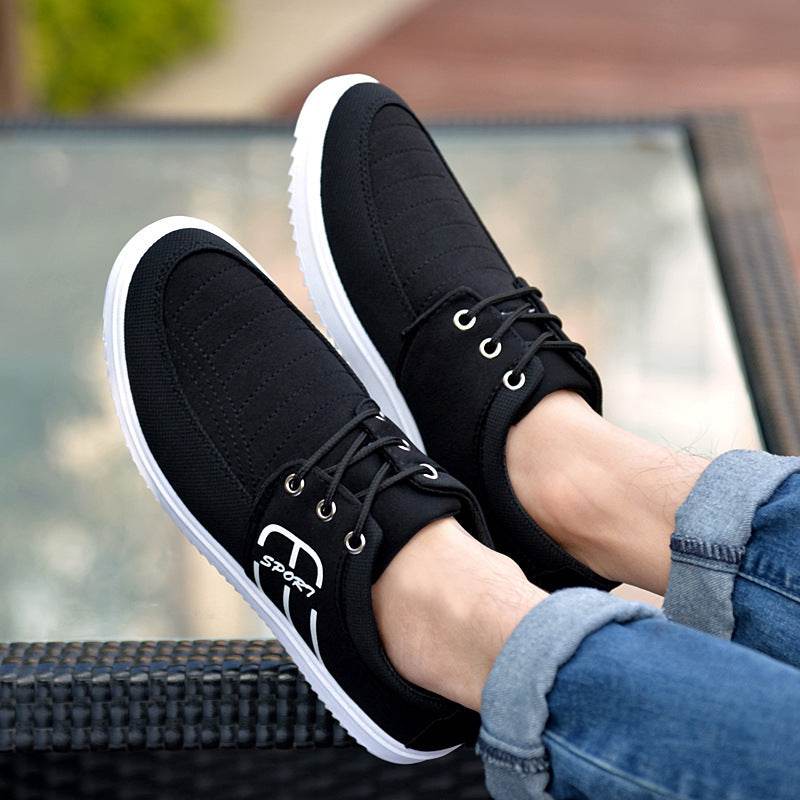 2021 new autumn air shoes men's casual shoes sneakers slip Korean fashion shoes - La Gaelliance DG ESsence