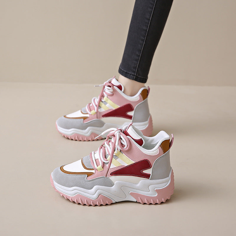 New Breathable High Top Sneakers Children