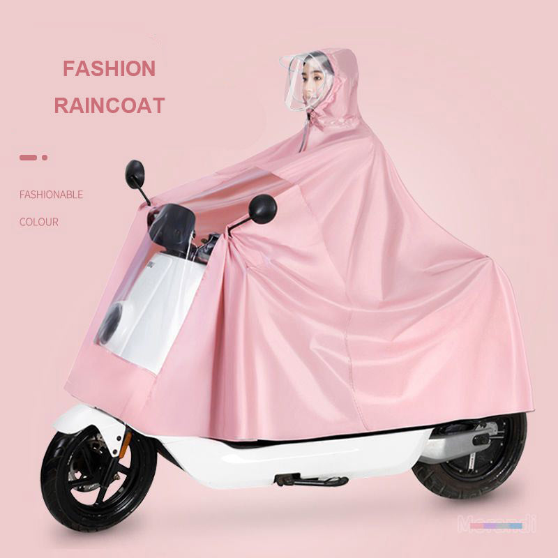 Window Raincoat Women's Rainstorm Poncho