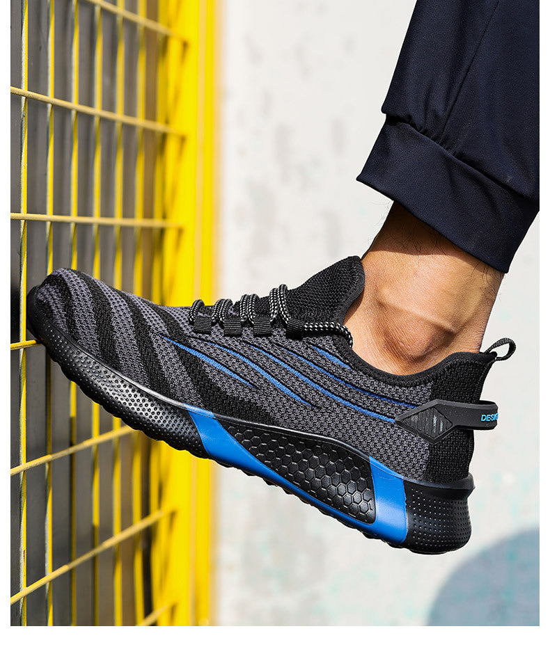 Anti-smashing and anti-piercing safety shoes