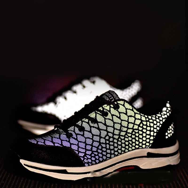 Safety Protection Night Vision Reflective Safety Shoes