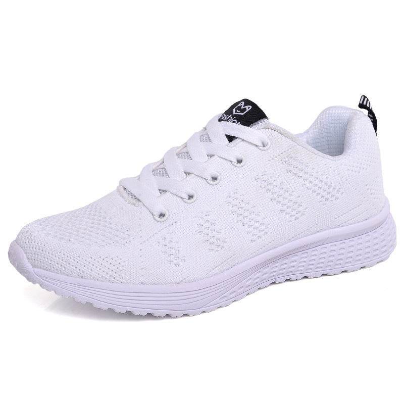 Non-slip shopping shoes sneakers White