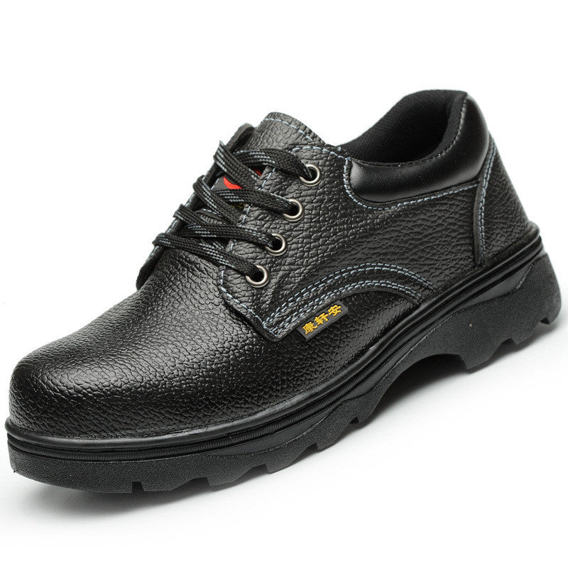 Anti-smash And Anti-puncture Safety Shoes For Men Black