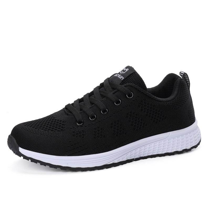 Non-slip shopping shoes sneakers Black