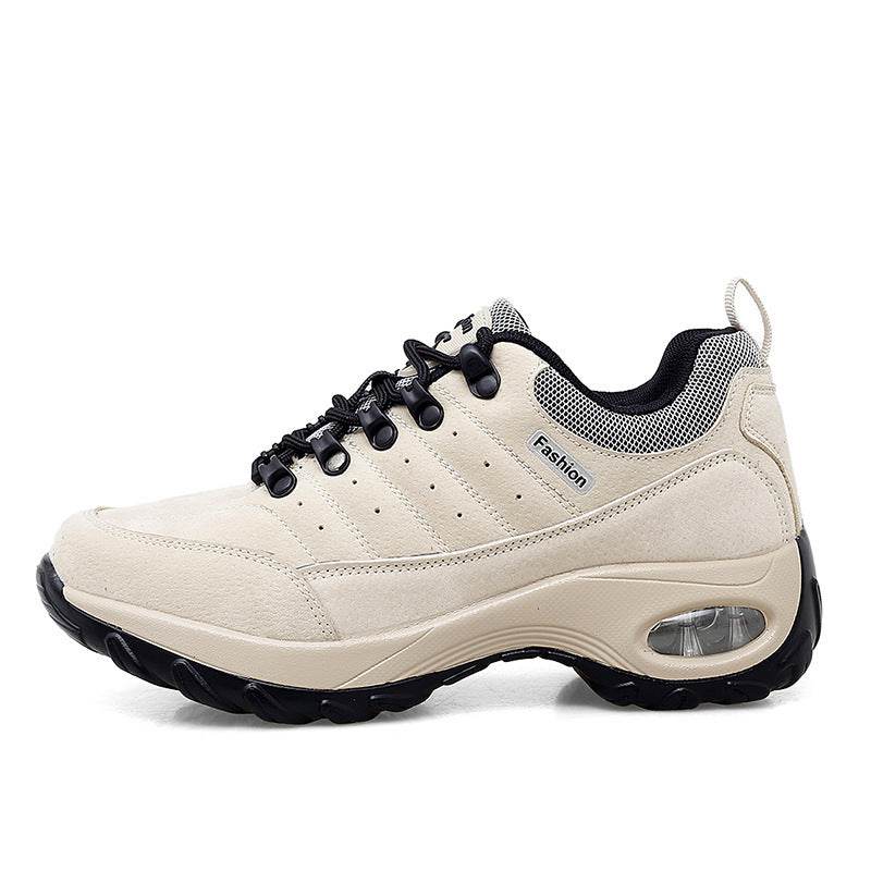 Sneakers Air Cushion Sole Casual Shoes Beige