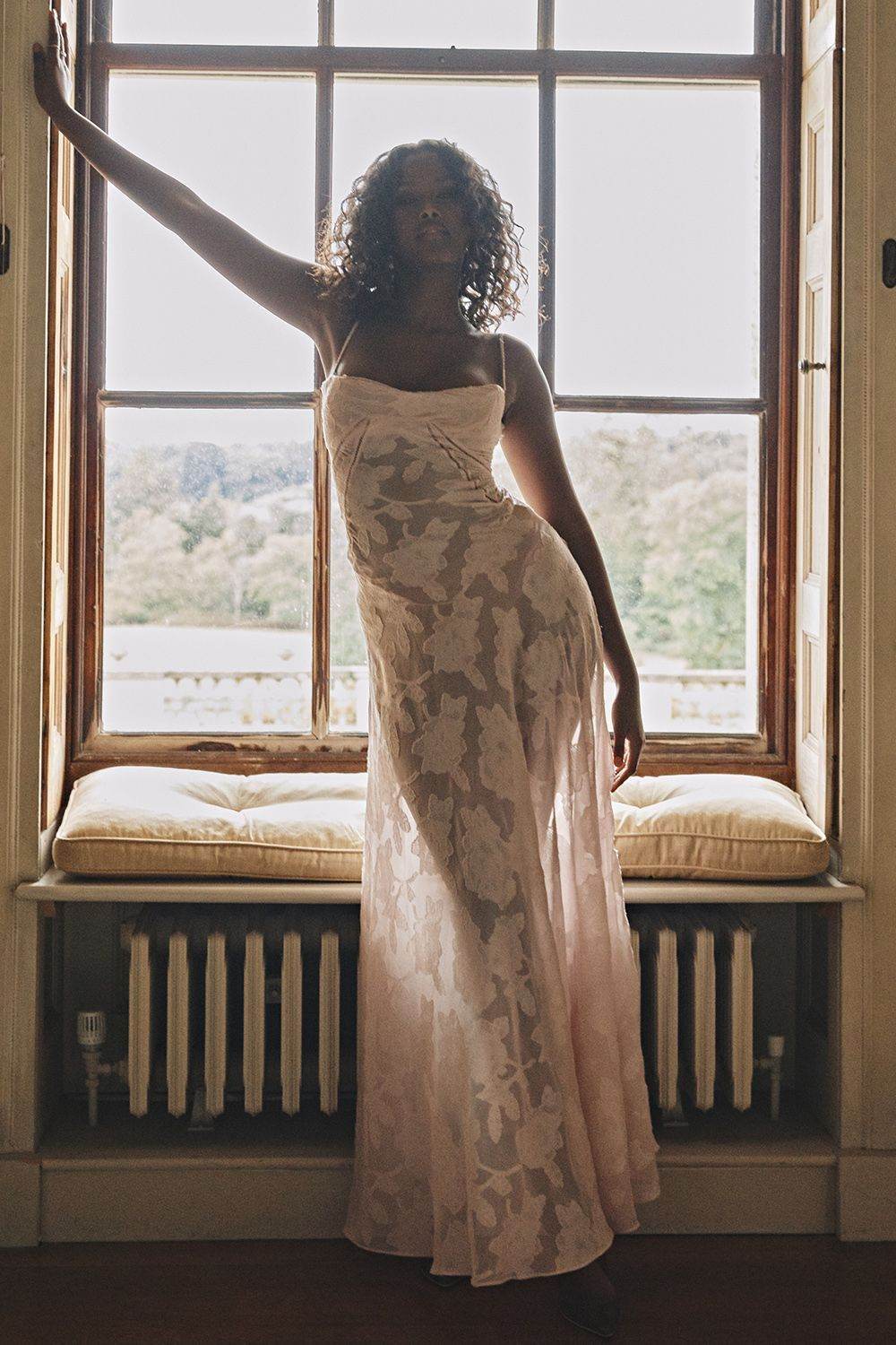 Sexy Flowers Lace Suspender Dress Summer Fashion Slim Back Lace-up Long Dresses Party Evening Club Clothing For Women