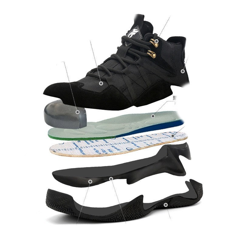 Puncture-proof Electrical Insulation Welding Wear-resistant Safety Shoes