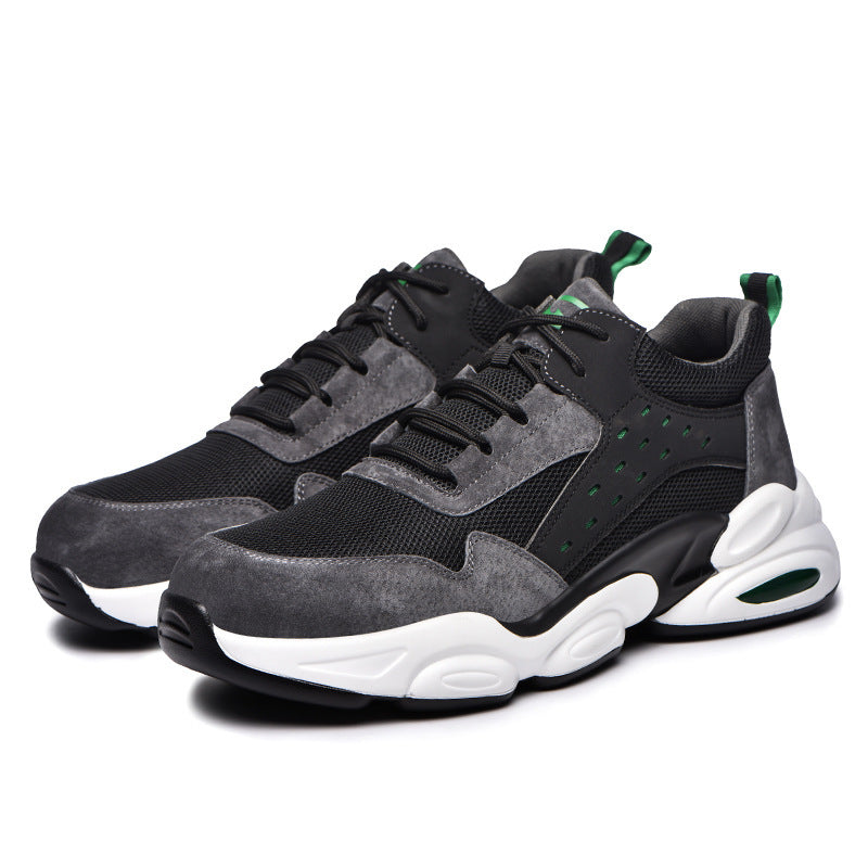 New Breathable Safety Shoes Men's Flying Knitting 2 Style