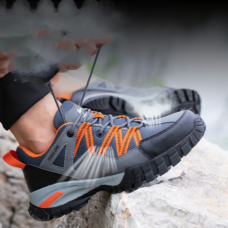 Men's Non-slip Safety Protective Shoes For Construction Sites