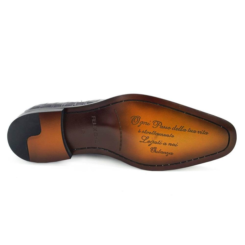 Summer Business Leather Broch Carved Cowhide Men's Shoes