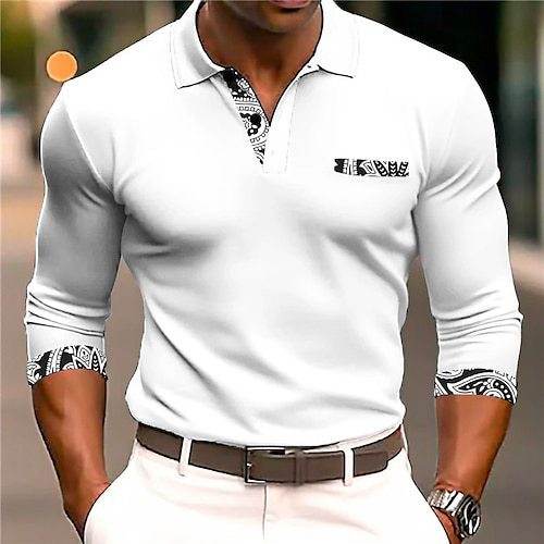 Men's Long Sleeve Button Sweatshirt G48P036