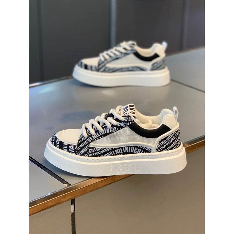 Thick Bottom Wear-resistant Board Shoes Breathable Fashion Casual Sneaker