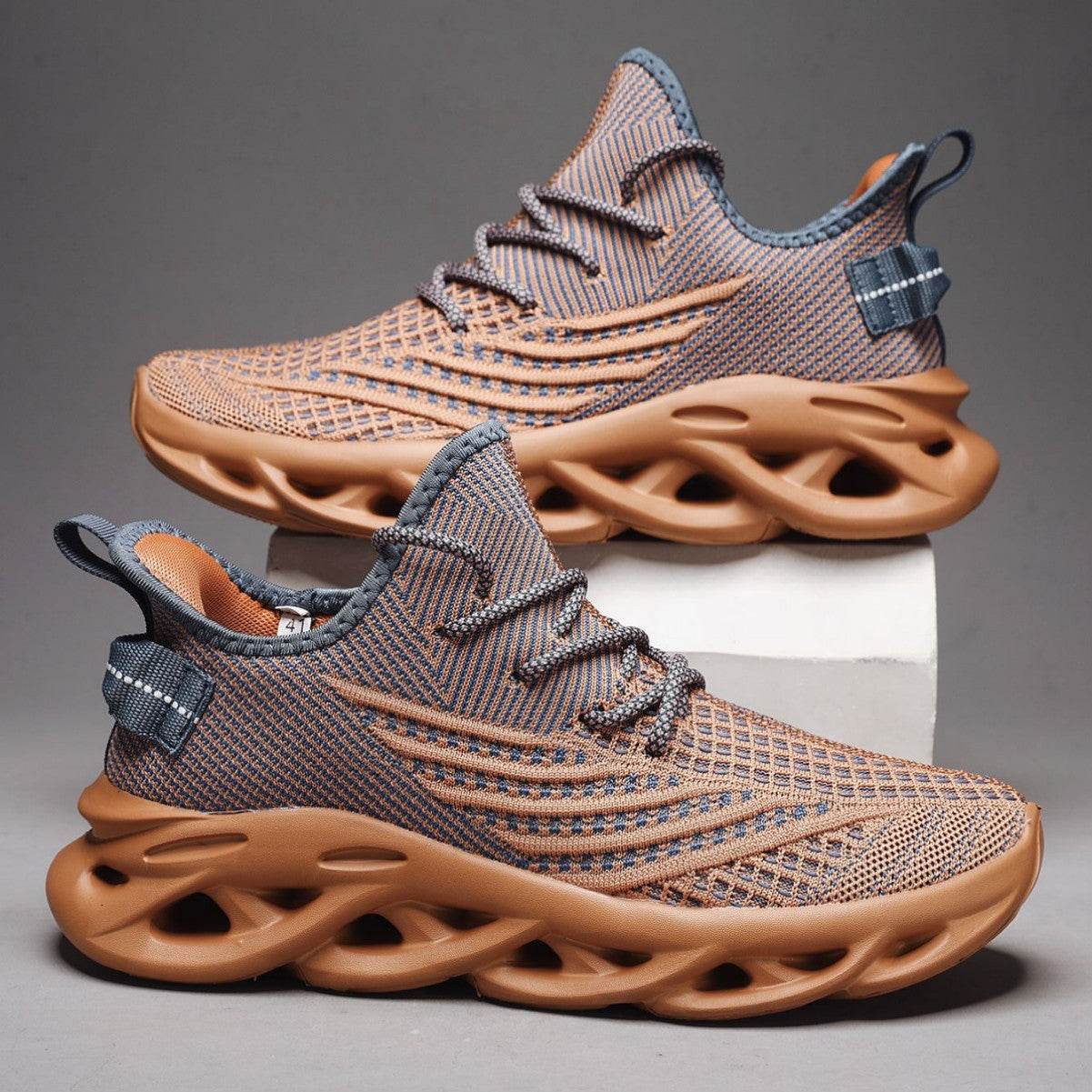 Sneaker Men's Fly-kit Mesh Twist Bottom Lightweight