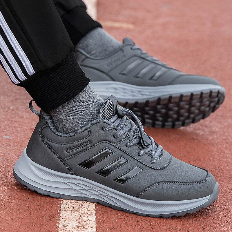 Spring And Autumn Middle-aged And Elderly Sports Casual Shoes 2261 Dark Gray Men's