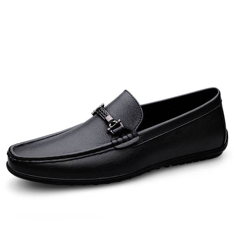 Breathable British Tods Casual Shoes Men Black