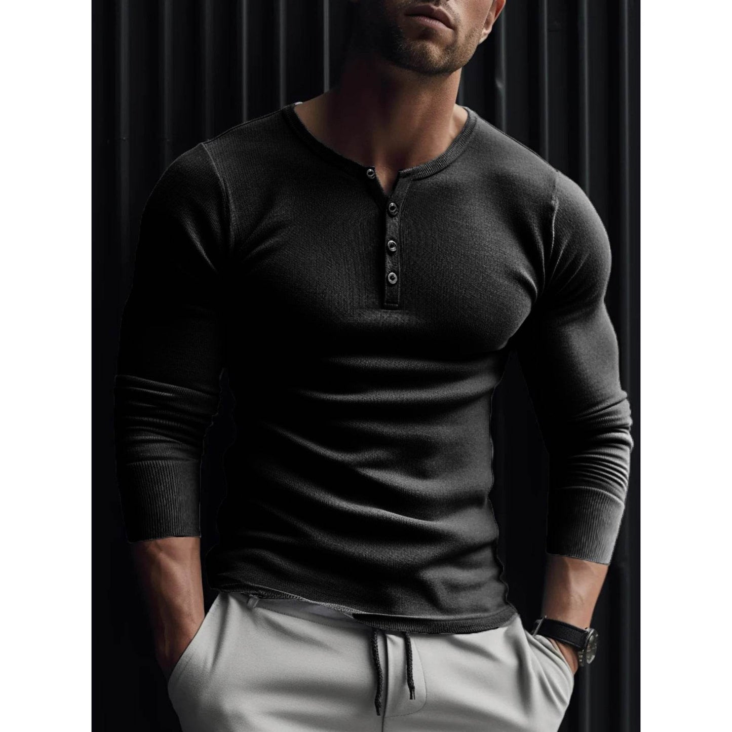 Sports T-shirt Men's Slim Fit Radian Workout Long Sleeve