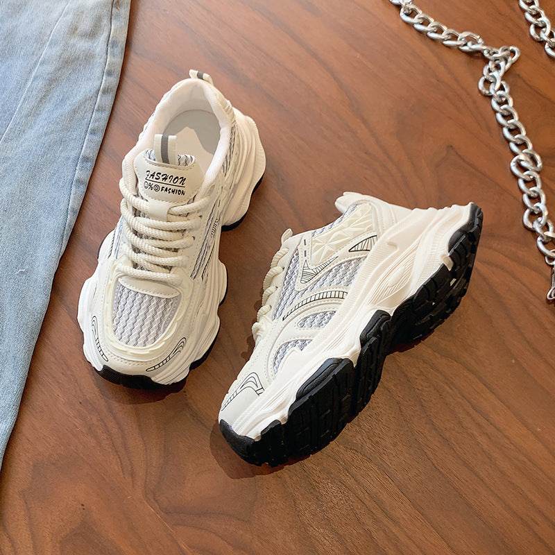 Summer Thin Mesh Breathable Increased Casual Sneaker