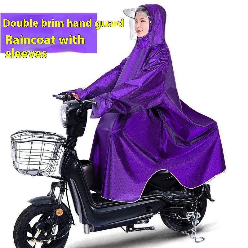 Sleeve Raincoat Body Integrated Thickening No Specifications