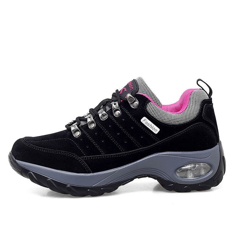 Sneakers Air Cushion Sole Casual Shoes Black