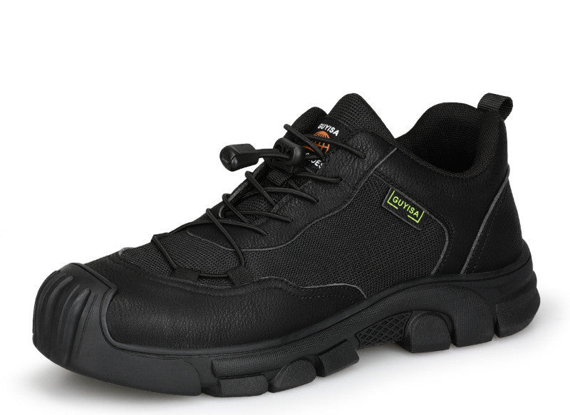 Men's Breathable Anti-smashing And Anti-puncture Safety Shoes 8 Style