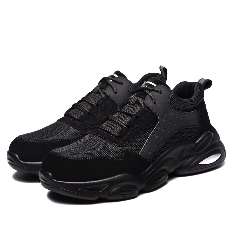 New Breathable Safety Shoes Men's Flying Knitting 1 Style