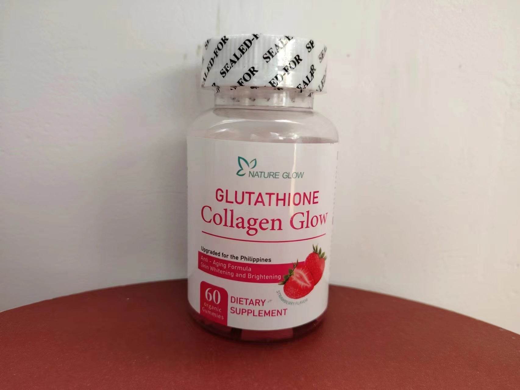 Glutathione Collagen Soft Candy Collagen Gummies Strawberry Flavor Glutathione