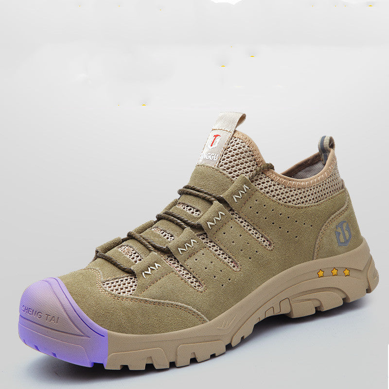 Anti-smashing And Anti-piercing Big Toe Safety Shoes Casual Protective Shoes