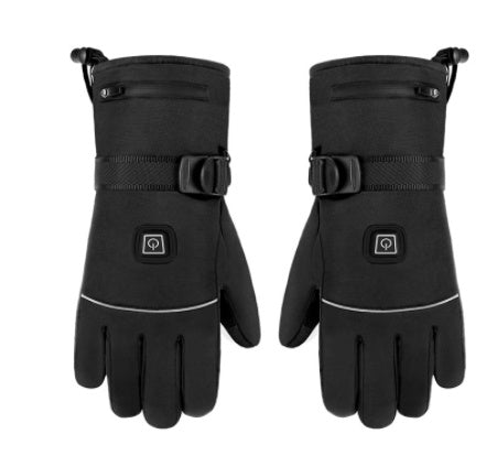Winter Electric Heated Gloves Motorcycle Touch Screen Gloves Single heating gloves One size